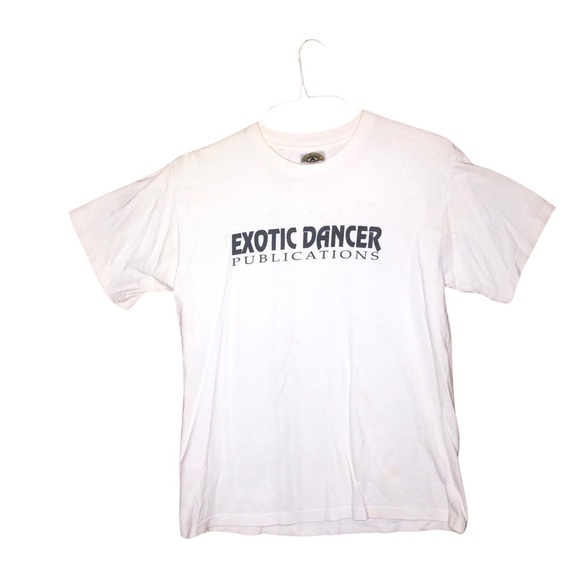 Exotic Dancer Las Vegas Expo 1997 TShirt 2 sided M - Picture 2 of 3